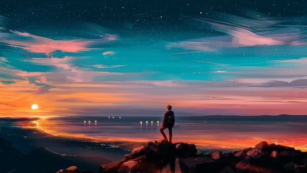 Standing Alone, Here I Am.